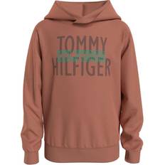 Tommy Hilfiger Over Print Hoodie - Copper Reef (KB0KB07028)