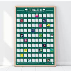 100 Things To Do Bucket List Scratch Off