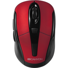 Souris d'ordinateur Canyon CNR-MSOW06B 6 Boutons Sans Fil 2.4 GHz USB Noir