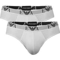 Stretch Cotton Briefs 2-pack - White