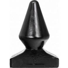 Libre de Ftalatos Tapones anales All Black Butt Plug 7 18.5 cm