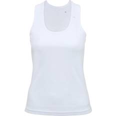 Tridri Panelled Fitness Vest Women - White