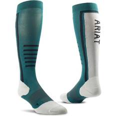 Equitación Calcetines Ariat TEK Slimline Performance Socks - Navy/Red