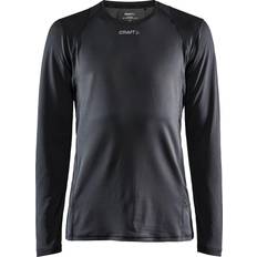 Elastano/Lycra/Spandex Camisetas Craft ADV Essence LS Tee Black Male