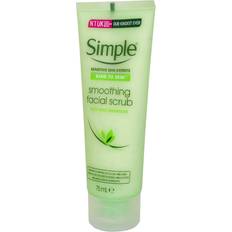 Simple Hudvård Simple Facial Scrub Smoothing 75ml