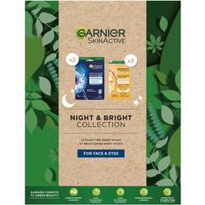 Garnier Gesichtsmasken Garnier Sheet Masks Night and Bright Collection