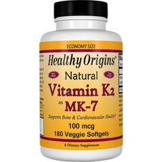 Healthy Origins Vitamin K2 MK-7 100 mcg 180 Veg Softgels 180 pcs