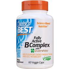 B vitamin kompleks Doctor's Best Fully Active B-Complex with Quatrefolic 60 vcaps 60 stk