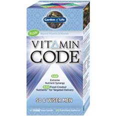 Garden of Life Vitamin Code 50 and Wiser Men 240 Capsules