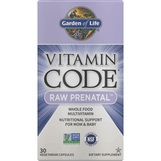 Vitamins & Supplements Garden of Life Vitamin Code Raw Prenatal 30 Capsules 30 pcs