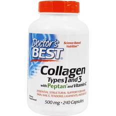 Kollagen type 1 DOCTOR'S BEST COLLAGEN TYPES 1 & 3 500 mg 240 stk