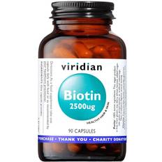 Viridian Nutrition Biotin 2500ug