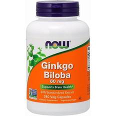 NOW Foods Ginkgo Biloba 60mg 240 vcaps