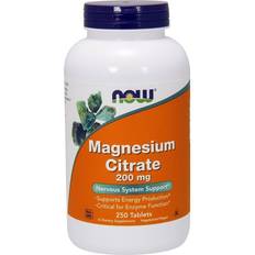 Magnesiumcitrat Now Foods Magnesium Citrate 200 mg 250 tabletter 250 st