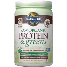 C-vitaminer Proteinpulver Garden of Life Raw Organic Protein & Greens Chocolate