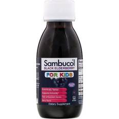 Sambucol Vitamiinit ja Lisäravinteet Sambucol Black Elderberry Syrup, For Kids, Berry Flavour, 120ml