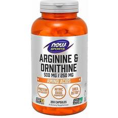 Now Foods ARGININE & ORNITHINE 250 stk 250 stk