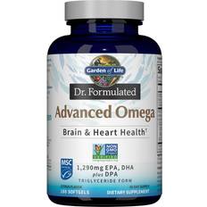 Fiskeolie med citrus Garden of Life Dr. Formulated Advanced Omega 180ct Softgels