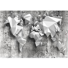 Arkiio Canvastavle verdenskort Origami 250x175