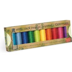 Polyester Nähgarn Gutermann Unbekannt Set, Sew-All Thread rPET, Polyester, Assorted 3, One Size