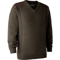 Deerhunter Sheffield Strik med V-hals Dark elm