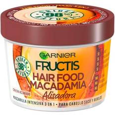 Maschere per capelli Garnier Fructis Hair Food Maschera Lisciante Alla Macadamia 390 ml 390ml