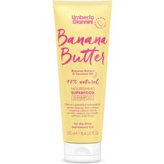 Hair Products Umberto Giannini Banana Butter Nourishing Superfood Shampoo 250ml