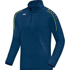 JAKO Classico Zip Top - Night Blue/Citro