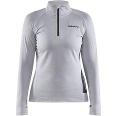 Craft Camiseta de mujer Core Trim Thermal Midlayer - Gris