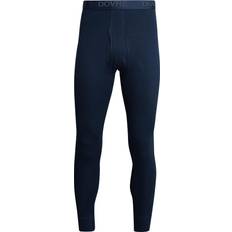 Bomull Superundertøy Dovre Gylf Rib Stillongs - Navy