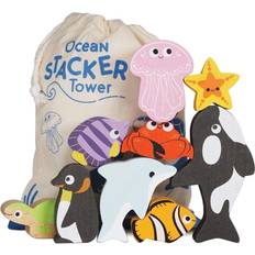 Animal Jouets empilables Le Toy Van Ocean Stacker Tower