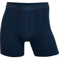 Kalsonger med gylf Dovre Gylf Rib Boxer - Navy