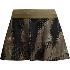 Donna - Verde Gonne Adidas Tennis Primeblue Printed Match Skirt Women - Orbit Green