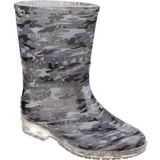 PVC Wellingtons Children's Shoes Cotswold Kid's Patterned PVC Childrens Welly Wellington - Camo Print