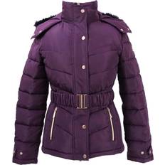 Coldstream Cornhill Quilted Coat - Mulberry Purple