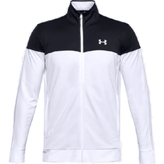 Fitness & Gym - White Jackets Under Armour Sportstyle Pique Training Jacket Men - Black/White