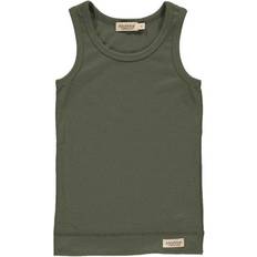 9-12M - Mädchen Tanktops MarMar Copenhagen Base Sleeveless Underwear - Hunter