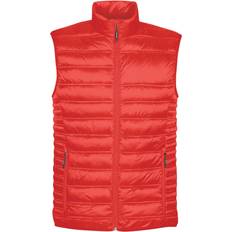 Rouge Gilets Stormtech Basecamp Thermal Quilted Gilet - Noir/Bleu/Rouge