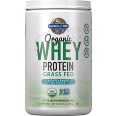 Organic whey protein Garden of Life Organic Grass Fed Whey Protein Lightly Sweet 480.5g