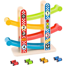 Träleksaker Lekset Tooky Toy Sliding Tower Small