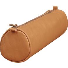 Brown Pencil Case Exacompta Pennfodral AgeBag lÃ¤der brun