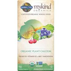 Garden of Life mykind Organics Plant Calcium 90 Tablets 90 pcs