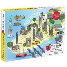 Galison Rompecabezas Galison New York City Map 1000pc Puzzle