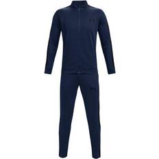 Blå - Tracksuits Jumpsuits & Overaller Under Armour Knit Track Suit Men - Academy/Black