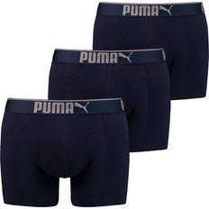 Mens boxers Puma Premium Cotton Men's Boxers 3-pack - Navy