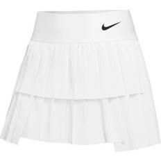 Tennis Skirts Nike Court Advantage Pleated Tennis Skirt Women - White/Black