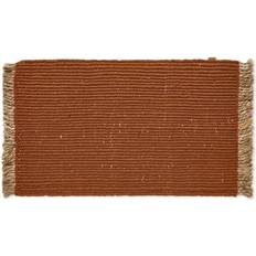 Ferm Living Block Mat Braun 50x80cm