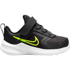 Children's Shoes Nike Downshifter 11 TD - Dark Smoke Gray/Volt/Black