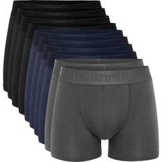 Bambus Underbukser Resteröds Bamboo Boxer 10-pack - Grey/Blue