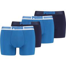 4 Stk. Unterhosen Puma Placed Logo Boxer 4-pack - Black/Blue